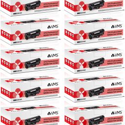 VMS Refillable Toner Cartridge 3312 12AR/Q2612AR - Pack Of 10 Black Ink Toner-picture-18
