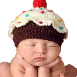 Babymoon Kids Self Design Woollen Beanie-image-74