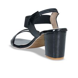 Glitzy Galz Open Toe Block Heels image 3