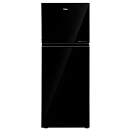 Haier 268 Litres 2 Star Frost Free Double Door Convertible Refrigerator with Turbo Icing (HRF-3182PKG-P, Black Glass)-image-60