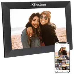XElectron 25.65cm (10.1 Inches) Digital Photo Frame (Auto Orientation, DPF1004CL, Black)-2