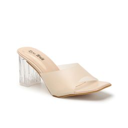 Retro Walk Open Toe Block Heels image 2