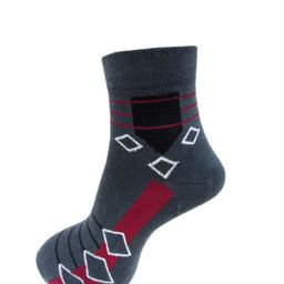 RC. ROYAL CLASS Men Pack Of 5 Multi-Coloured Patterned Ankle Length Socks image 3