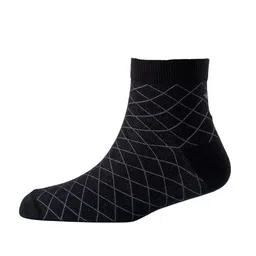 Cotstyle Men Pack Of 2 Checked Cotton Ankle Length Socks image 2