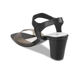 Metro Black Block Sandals image 3