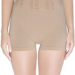 PLUMBURY Women Pack Of 2 High-Rise Seamless Boy Short Briefs image 4
