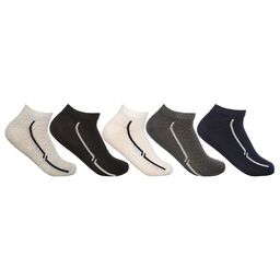 MARC Men Pack Of 5 Patterned Ankle Length Socks image 3