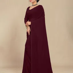 STAVA CREATION Pure Georgette Saree image 2