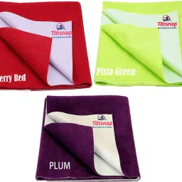 Fleece, Rubber Baby Bed Protecting Mat-image-83