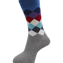 RC. ROYAL CLASS Men Pack Of 5 Patterned Calf-Length Socks image 2