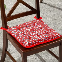Chair Pad Cushion For Indoor/outdoor Cotton Floral Chair Pad Pack of 1-image-81