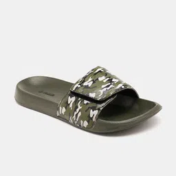 R&B Men Absttract Printed Sliders With Velcro image 2