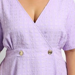 Instafab Plus Self Designed Midi Fit & Flare Dress image 2