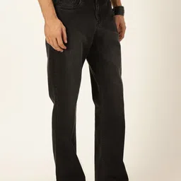 HERE&NOW Men Smart Bootcut Light Fade Stretchable Jeans image 2