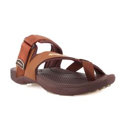 Sparx Men Brown Colourblocked One-Toe Comfort Sandals-image-79