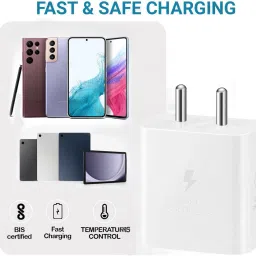 MAK 25 W Power GaN 3.1 A Wall Charger for Mobile with Detachable Cable image 4