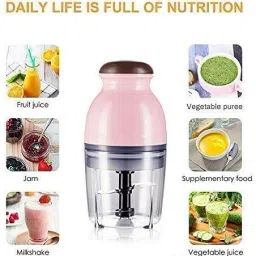 2025 Unique Blender Multi Purpose Capsule Cutter Quatre Kitchen Food Electric Vegetable & Fruit Chopper-image-44