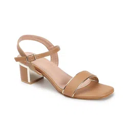 Carlton London Open Toe Block Heels image 5
