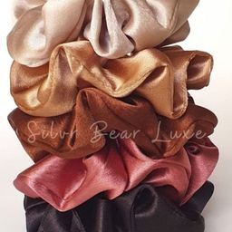 DN Creation Set Of 5 Assorted Satin Ponytail Holders image 4