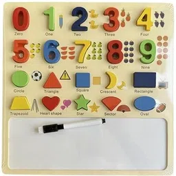calyxia 0 to 9 Numeric and Shapes Toys Puzzles for Children & Toddlers Searching Tool-picture-0