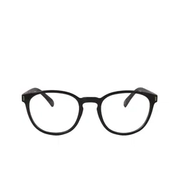 OPTIFY Unisex Clear Lens & Black Round Sunglasses with UV Protected Lens image 4