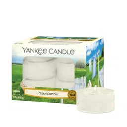 YANKEE CANDLE White Solid Tealight Scented Candles image 2