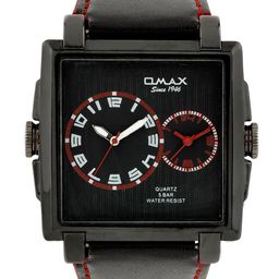 Omax Unisex Black Dial Watch-image-18