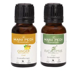 The Mani Pedi Essentials Set Of 2 Ginger & Eucalyptus Diffuser Oil 15 ml-picture-2