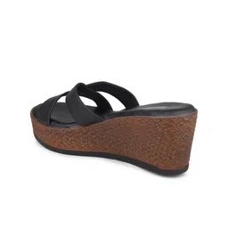 Inc 5 Textured Open Toe Wedge Heels image 4