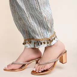 XE Looks Colourblocked Party Wedge Sandals-12