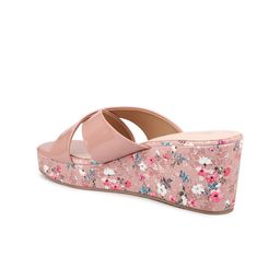 Inc 5 Printed Open Toe Wedge Heels image 4