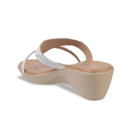 WALKWAY by Metro Printed Open Toe Wedge Heels image 3