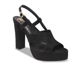 THE WHITE POLE Open Toe Platform Heels image 4