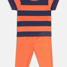 MINI KLUB Infant Boys Printed Round Neck T-shirt With Trousers-image-57