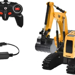 6 Channel Rechargeable RC Excavator with Working Diecast Boom and Demo Mode-picture-26