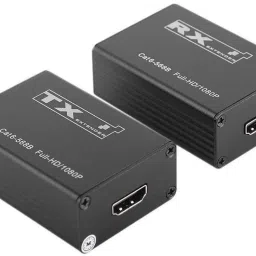 RuhZa 30m HDMI Transmitter Receiver 1080P HDMI Extender Splitter Adapter Lan Adapter-5