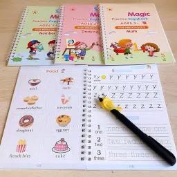 Calligraphy Set for Beginners, Reusable book, Handwriting Practice book-15