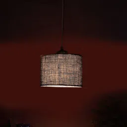Devansh Blue Textured Ceiling Lamp image 4