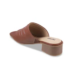 Metro Textured Open Toe Block Heels image 2