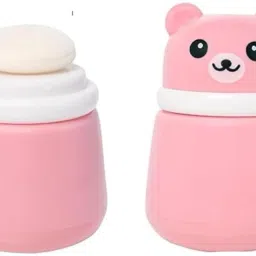 Baby Powder Puff, Bear Design,4 PaxParrot Characters Stickers-image-38