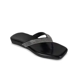 BAESD Embellished Open Toe Flats image 2