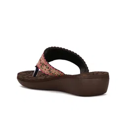 Bata Textured Open Toe Flats image 2