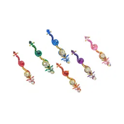 Comet Busters 6 Pcs Multicolored Bindis image 2