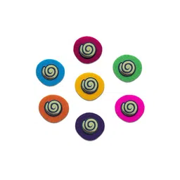 Comet Busters Pack Of 7 Twirl Pattern Bindis image 5