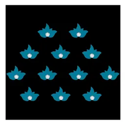Comet Busters Pack Of 12 Stone Studded Bindis image 4