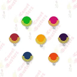 Comet Busters Set of 7 Traditional Designer Bindis image 4