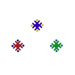 Comet Busters 3 Pcs Reusable Designer Bindis - Multicoloured image 2