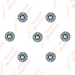 Comet Busters Set of 7 Traditional Designer Bindis image 2