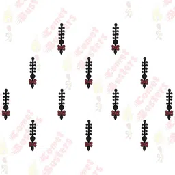 Comet Busters Set of 12 Traditional Designer Bindis image 3