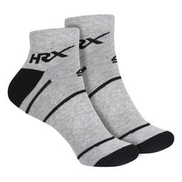 HRX by Hrithik Roshan Pack Of 4 Patterned Ankle Length Socks image 4